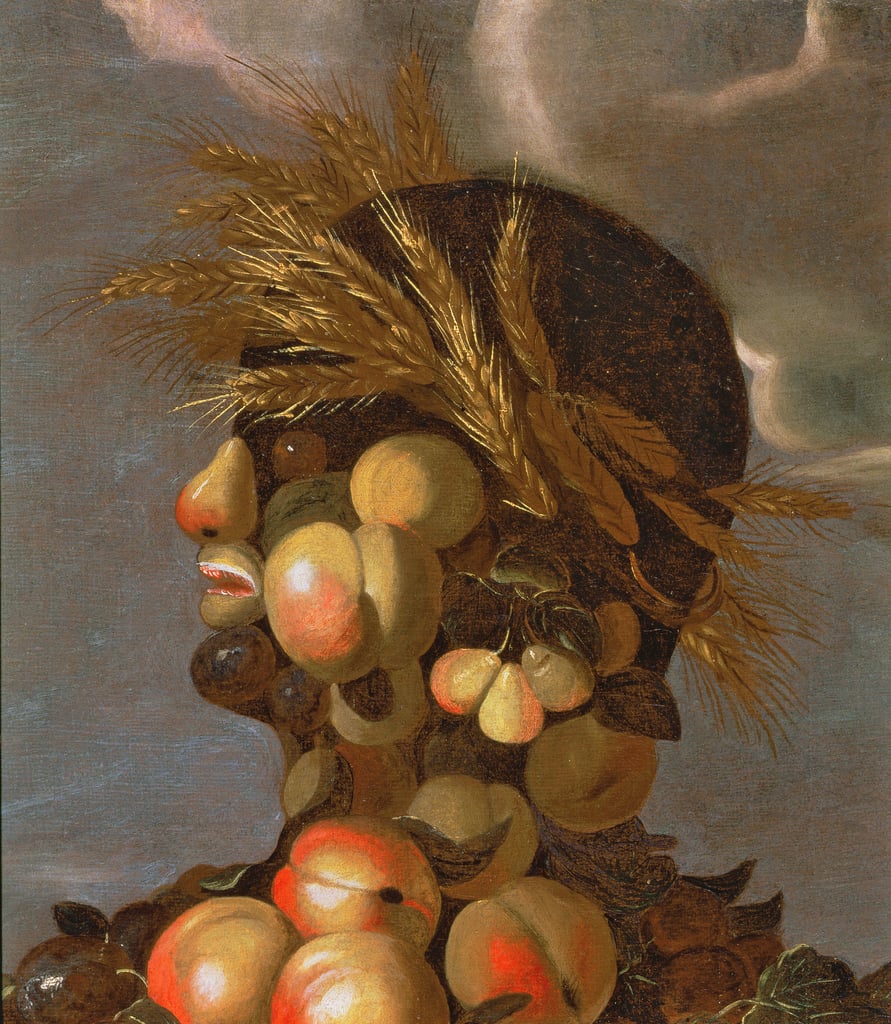 Sommer, Detail von Giuseppe Arcimboldo Kunstdruck kaufen